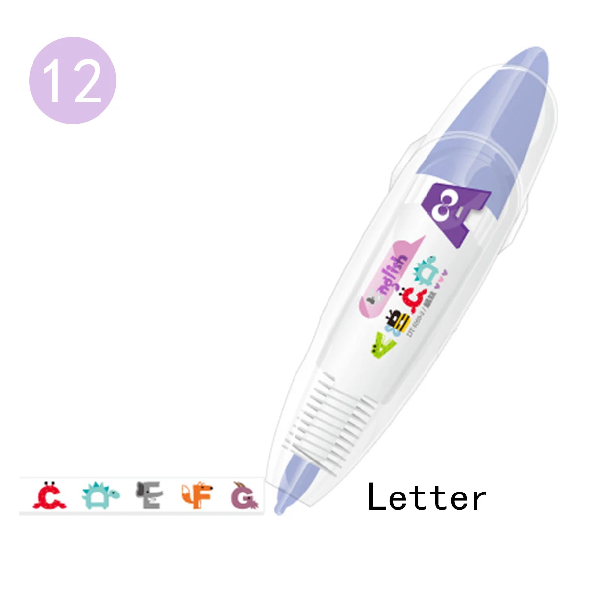 Kawaii Animals Cat Dog Owl Crocodile Flower Press Type Decorative Correction Tape Diary Stationery School Supply