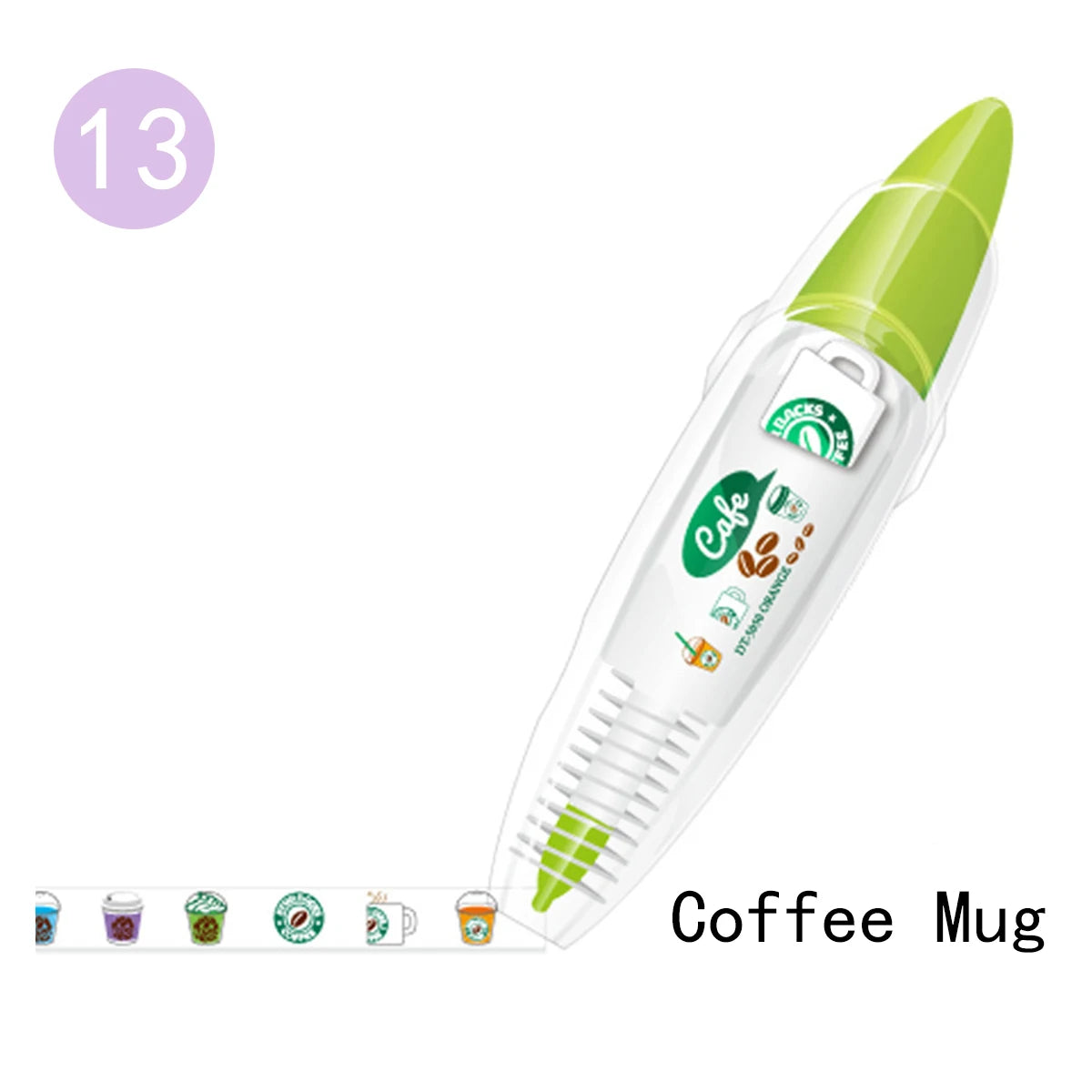 Kawaii Animals Cat Dog Owl Crocodile Flower Press Type Decorative Correction Tape Diary Stationery School Supply