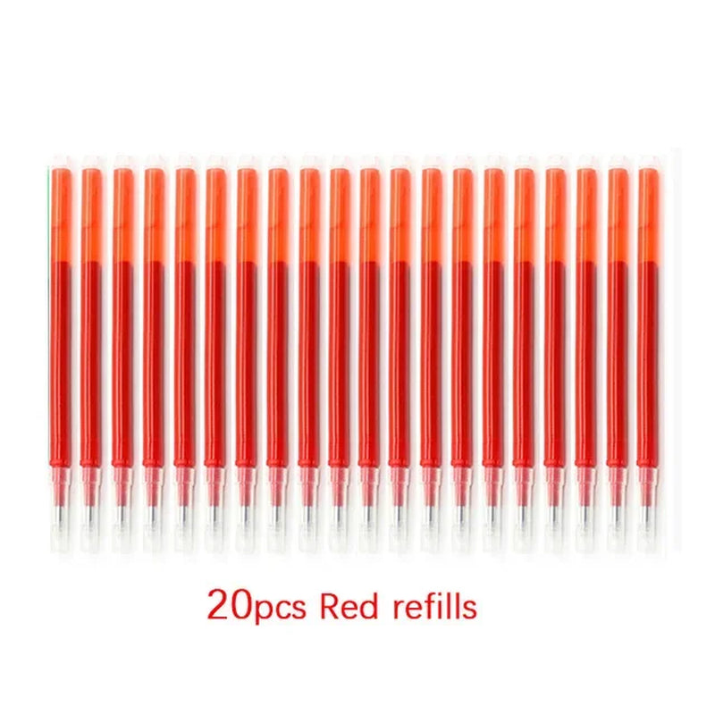 Pilot Frixion Pen Erasable Gel Pen Set 0.5Mm Blue/Black/Red Replaceable Refill Student Writing Tool Supplies Japanese Stationery
