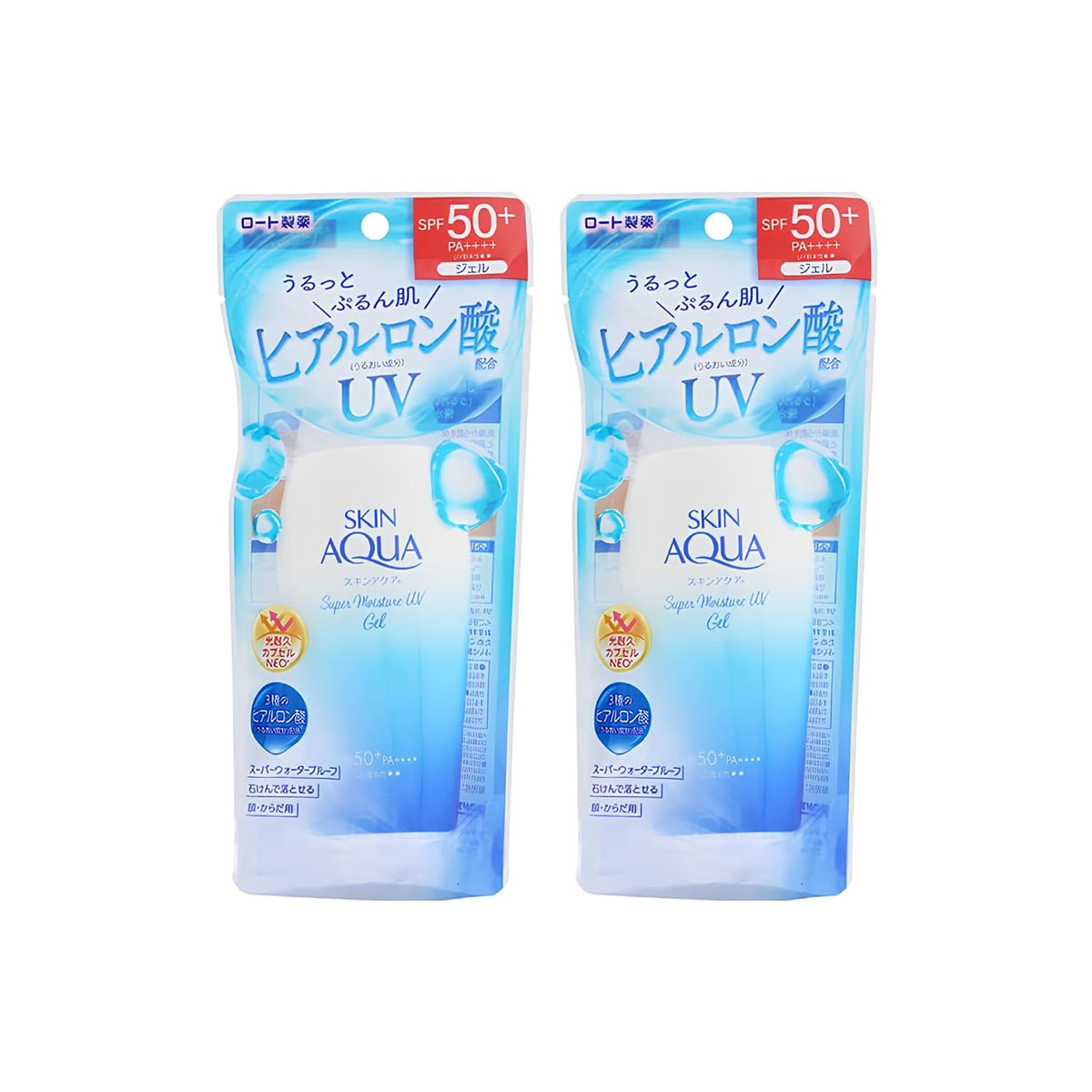 UV Super Moisture Gel Hydrating Sunscreen SPF50+/PA++++ - 110G - Pack of 2