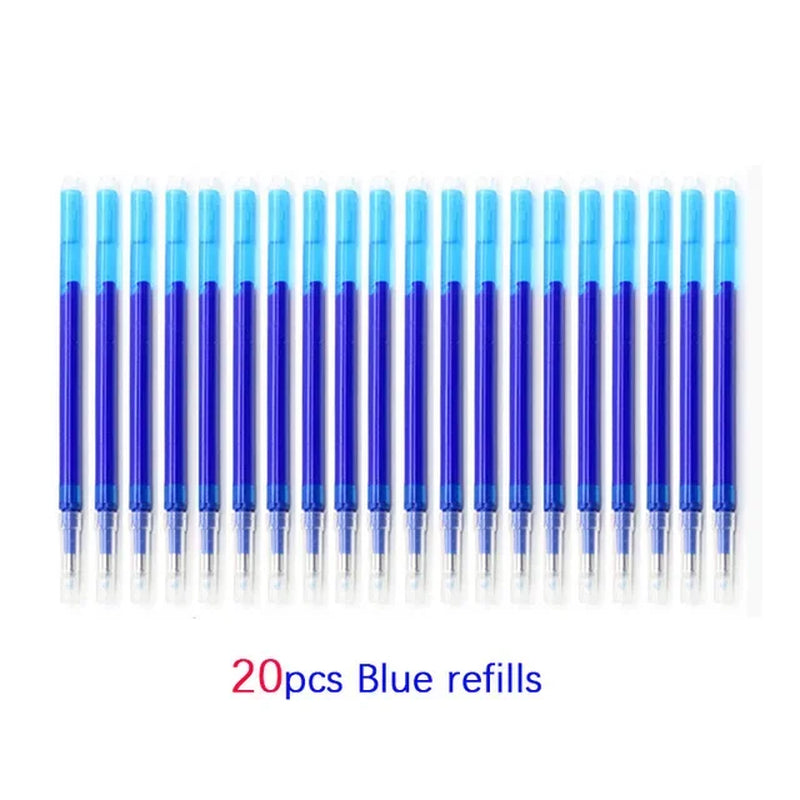 Pilot Frixion Pen Erasable Gel Pen Set 0.5Mm Blue/Black/Red Replaceable Refill Student Writing Tool Supplies Japanese Stationery