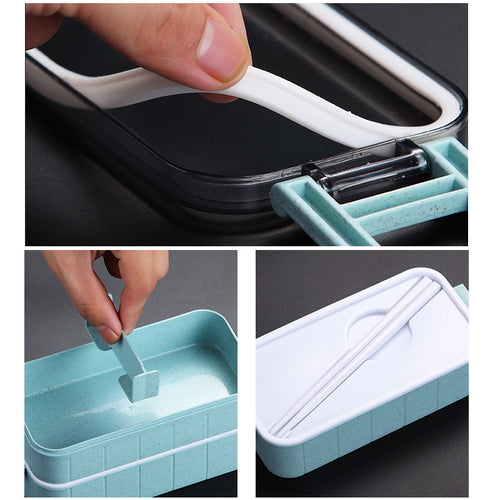 Heated bento box compartments