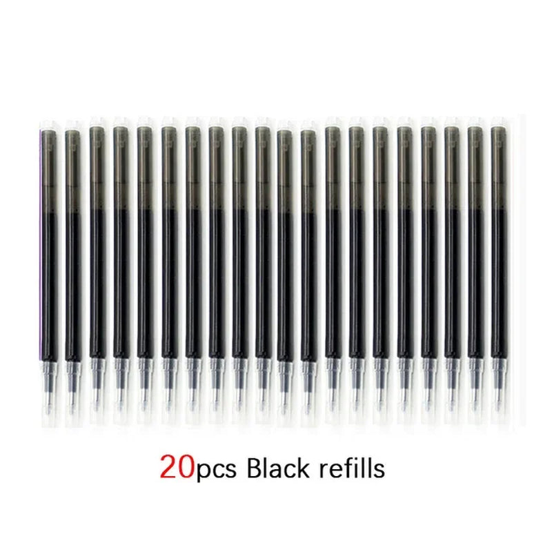 Pilot Frixion Pen Erasable Gel Pen Set 0.5Mm Blue/Black/Red Replaceable Refill Student Writing Tool Supplies Japanese Stationery