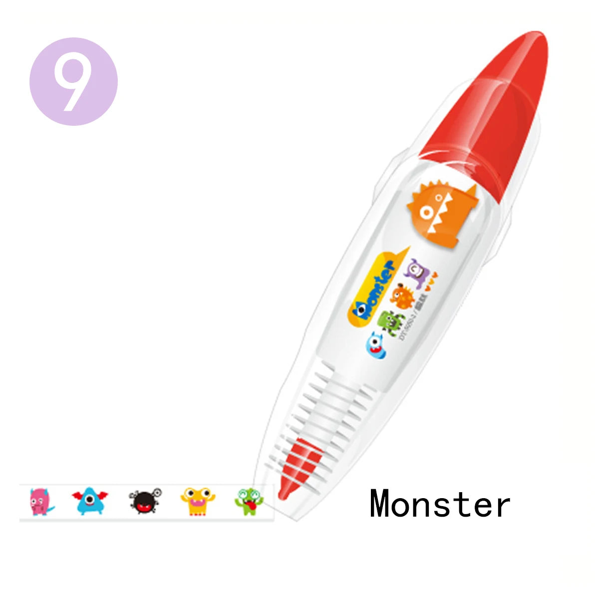Kawaii Animals Cat Dog Owl Crocodile Flower Press Type Decorative Correction Tape Diary Stationery School Supply